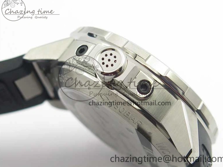 MIROTIME 0219 Aquatimer Chrono IW376803 V6F 1:1 Best Edition Gray Dial on Rubber Strap A FlexibleFit 7153